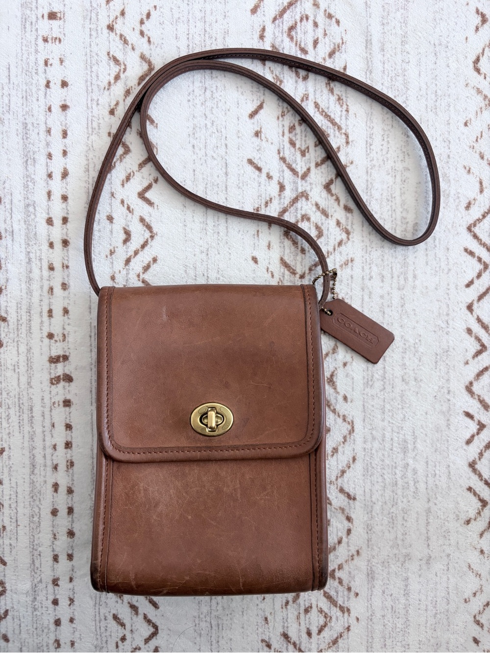 Coach vintage Scooter Bag 90s leather crossbody 9893
